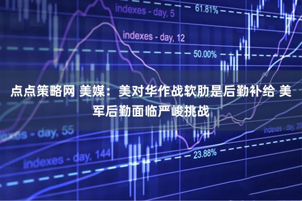 点点策略网 美媒：美对华作战软肋是后勤补给 美军后勤面临严峻挑战