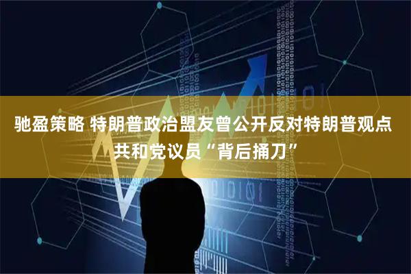 驰盈策略 特朗普政治盟友曾公开反对特朗普观点 共和党议员“背后捅刀”