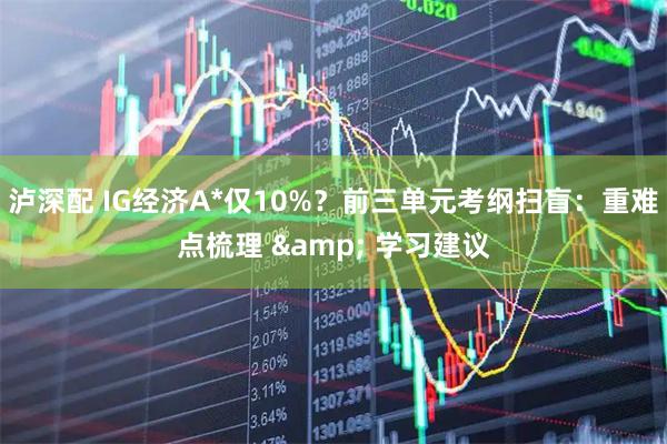 泸深配 IG经济A*仅10%？前三单元考纲扫盲：重难点梳理 & 学习建议